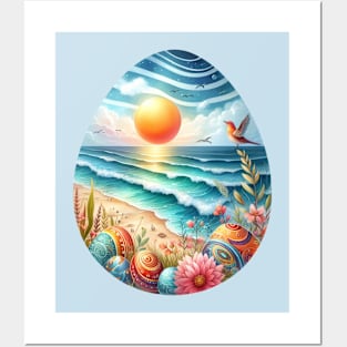 Coastal Easter Escape Posters and Art